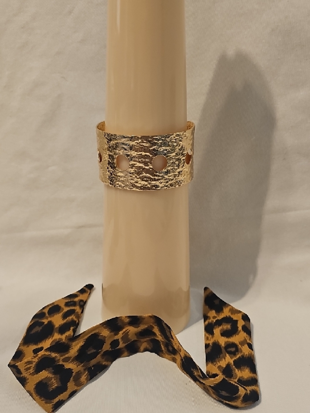 Scarf Cuff Bangle Bracelet - Picture 7 of 9